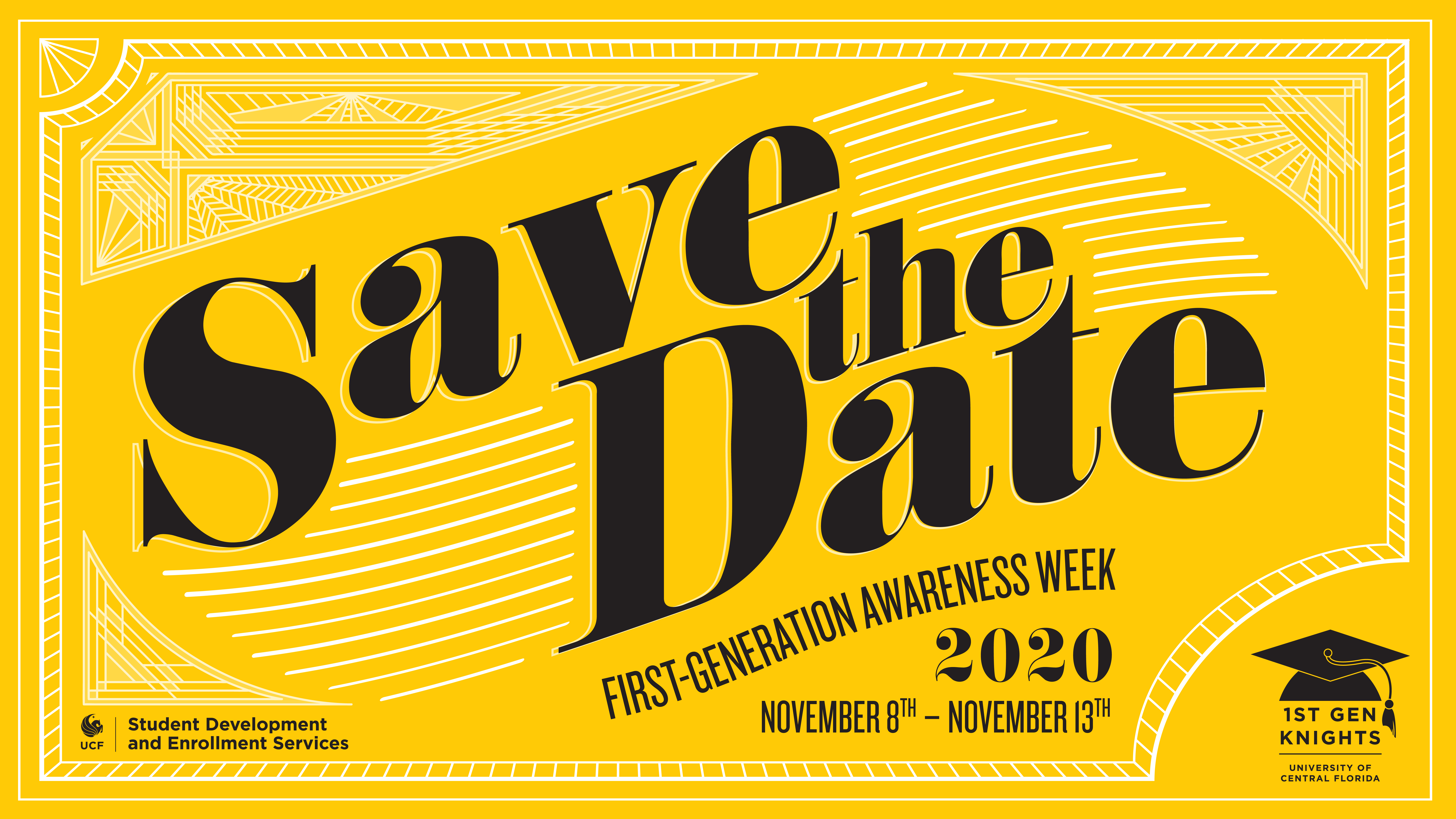 Save the Date for First Generation Awareness Week 2020